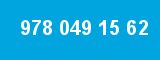 978 049 15 62